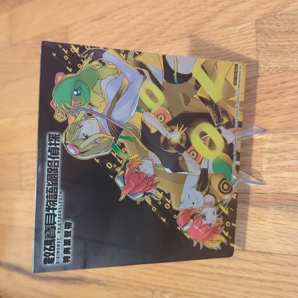 Very Rare! Play Asia Exclusive Digimon Story CyberSleuth Soundtrack